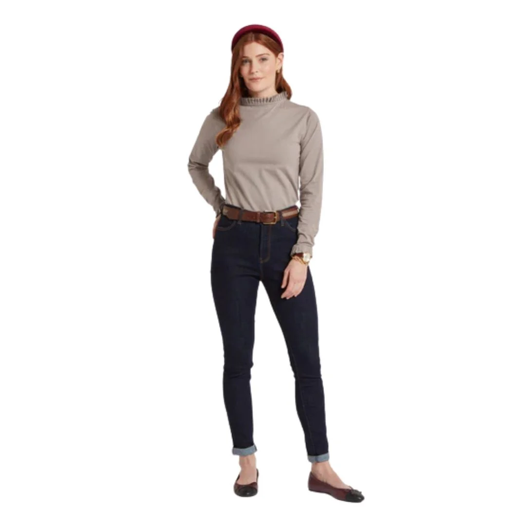 Schoffel Women's Ilkley Blouse in Mushroom - Image 6