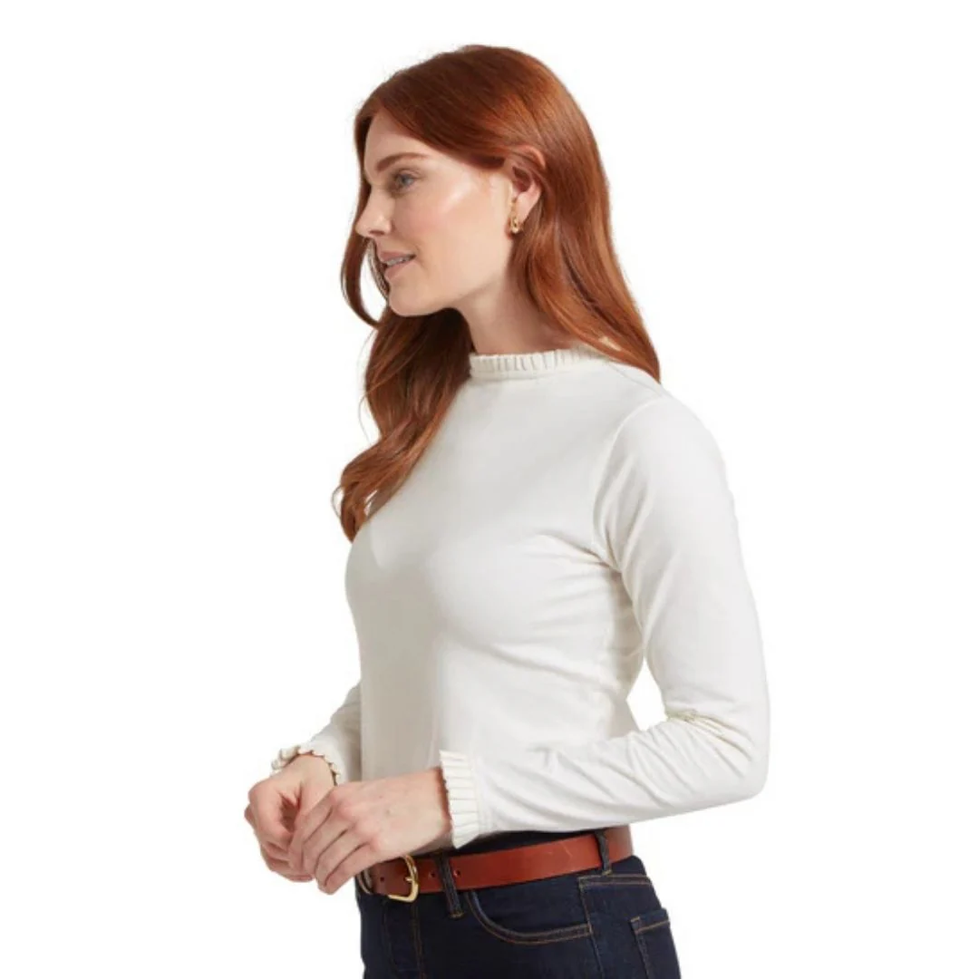 Schoffel Women's Ilkley Blouse in Soft White - Image 2
