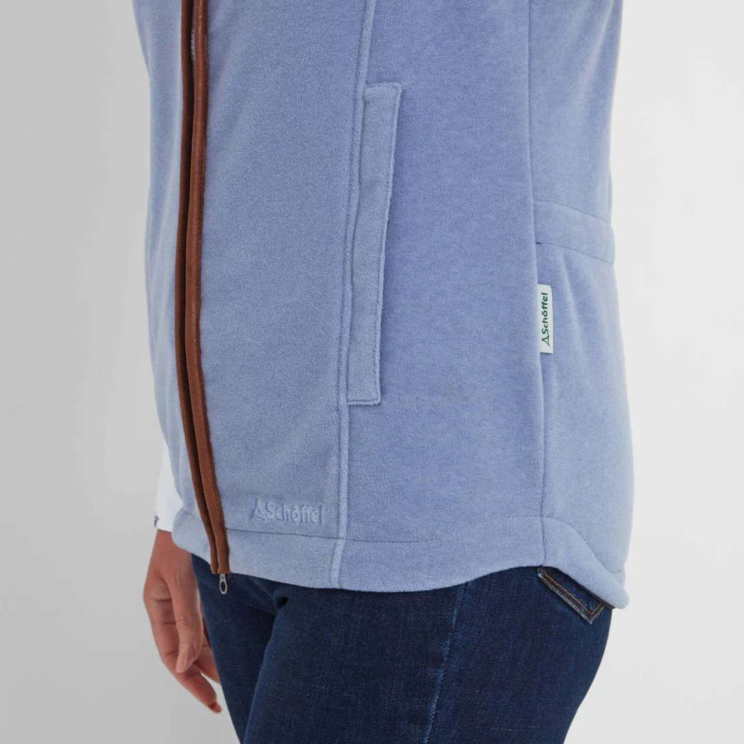 Schoffel Women's Lyndon Fleece Gilet in Powder Blue - Image 5