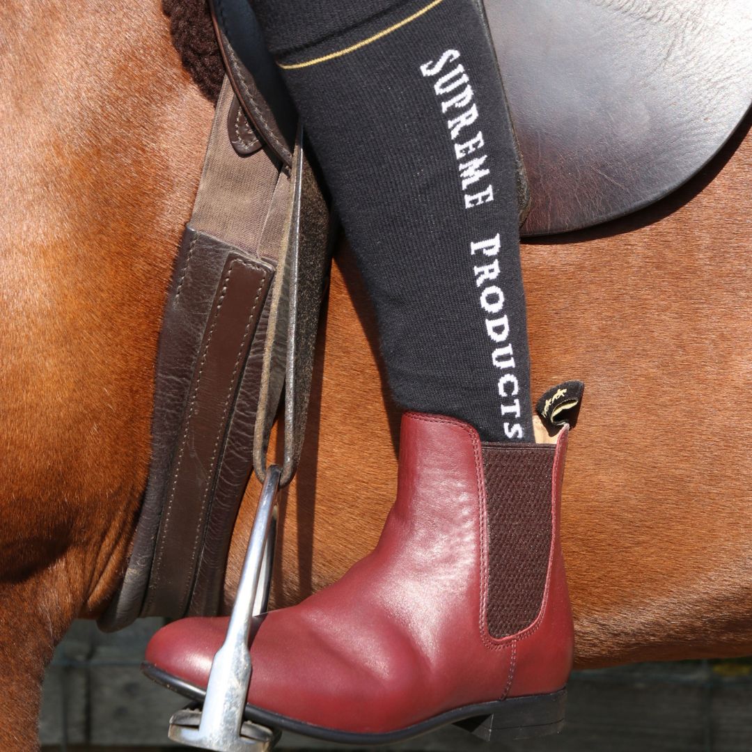 Supreme Products Kids Thin Show Riding Socks - Image 2