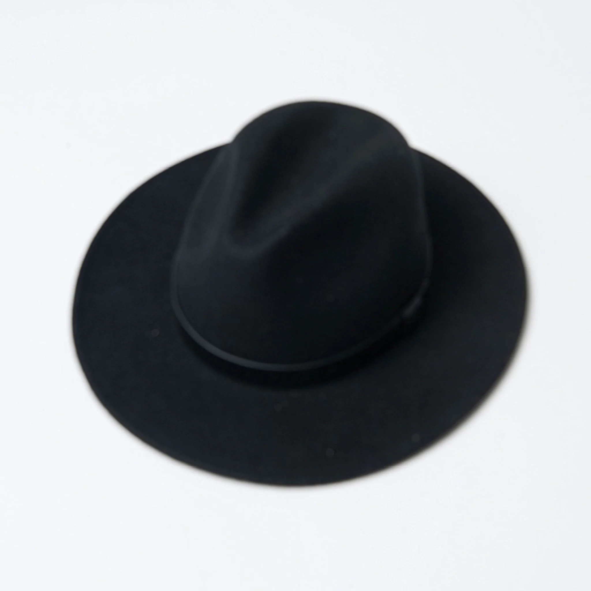 Surkana Sofe Fedora Hat in Black