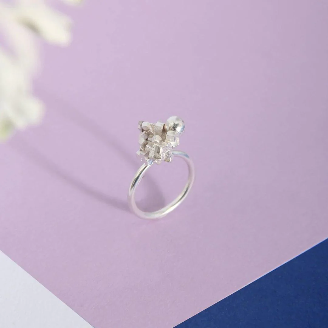 Vanessa Ree Cluster Ring in Silver