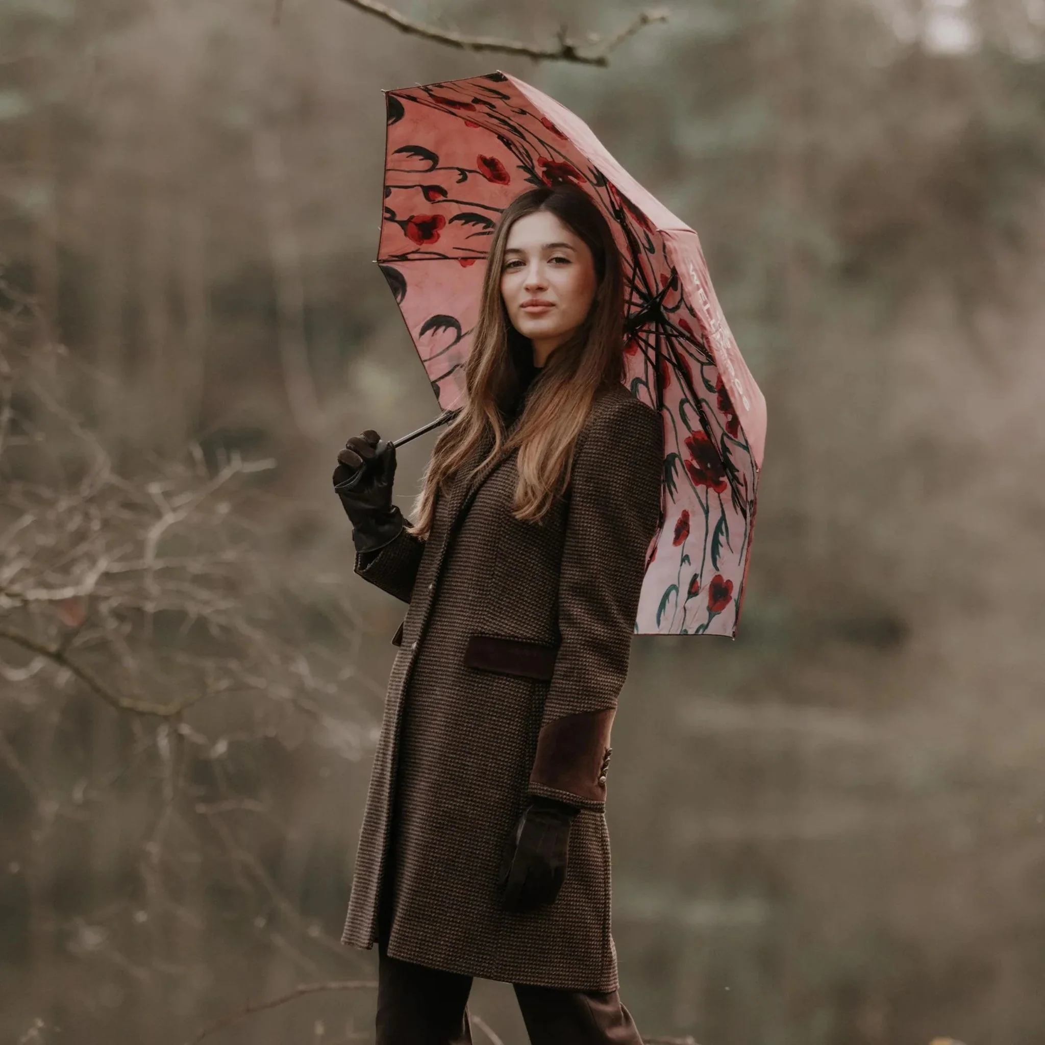 Welligogs Women's Demelza Wool Coat in Coffee - Image 6