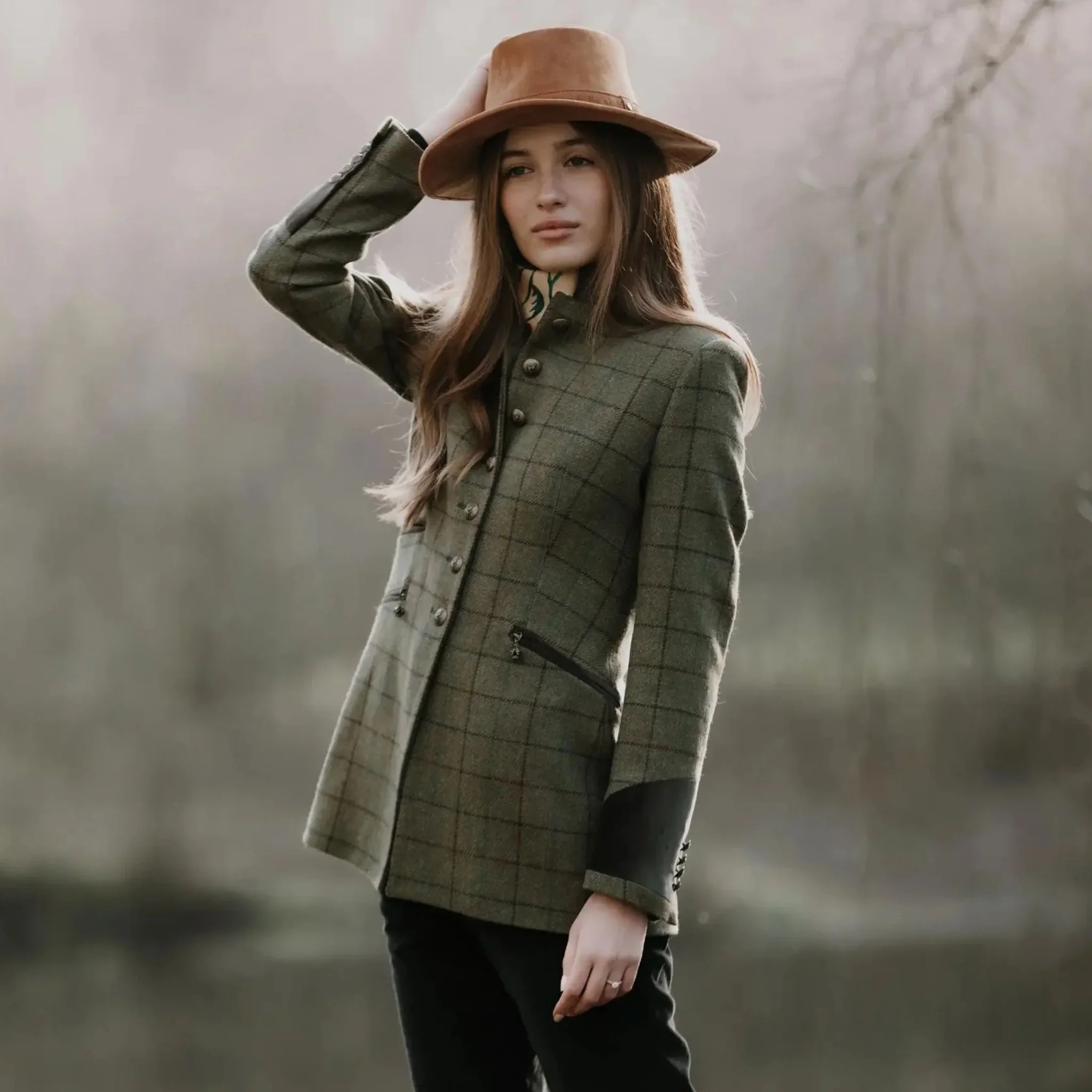 Welligogs Women's Knightsbridge Jacket in Fern