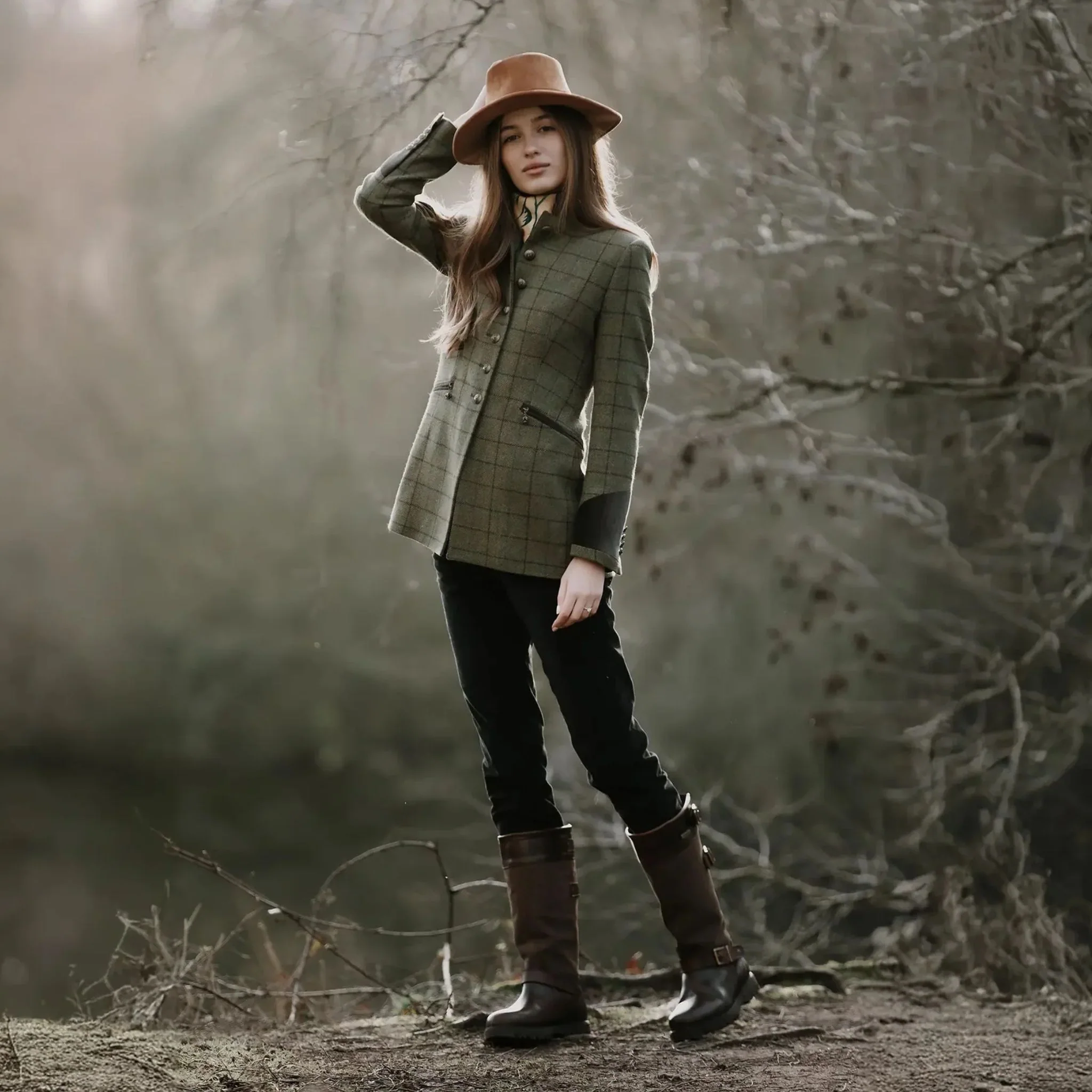 Welligogs Women's Knightsbridge Jacket in Fern - Image 5