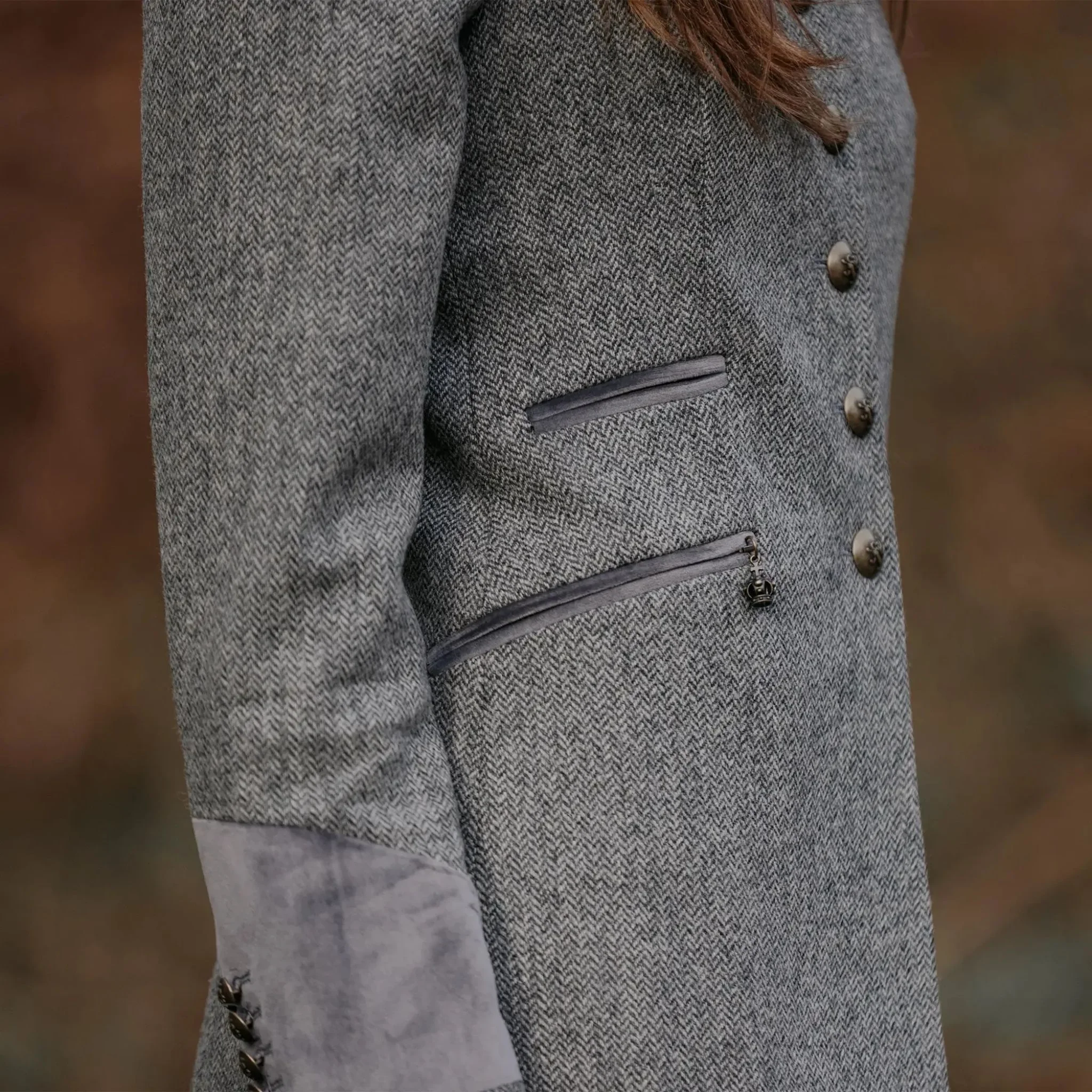 Welligogs Women's Knightsbridge Jacket in Mist - Image 4