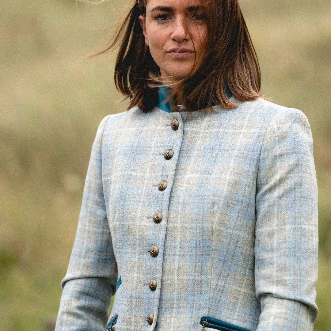 Welligogs Women's Knightsbridge Jacket in Sky Blue - Image 4