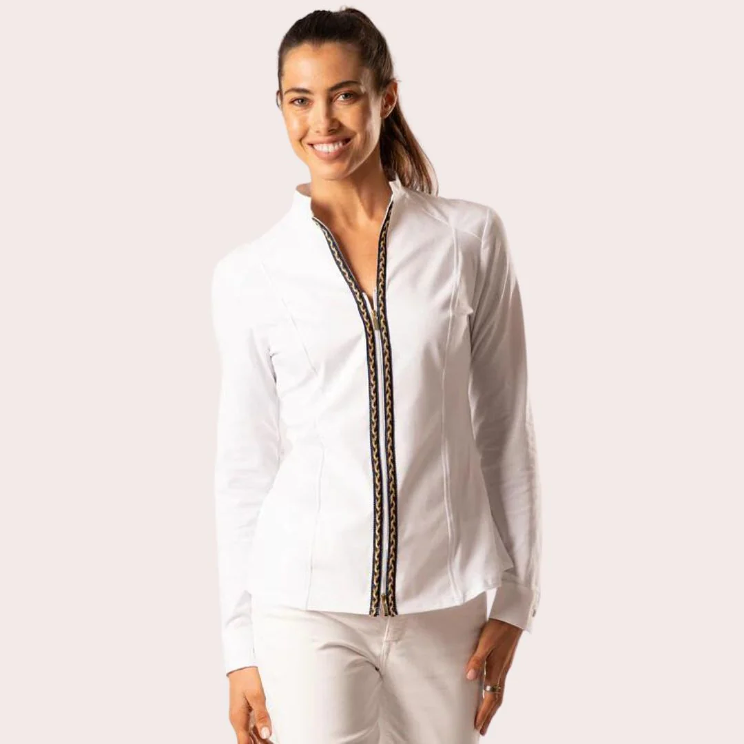 Welligogs Women's Phoebe Shirt in Midnight Bue - Image 3