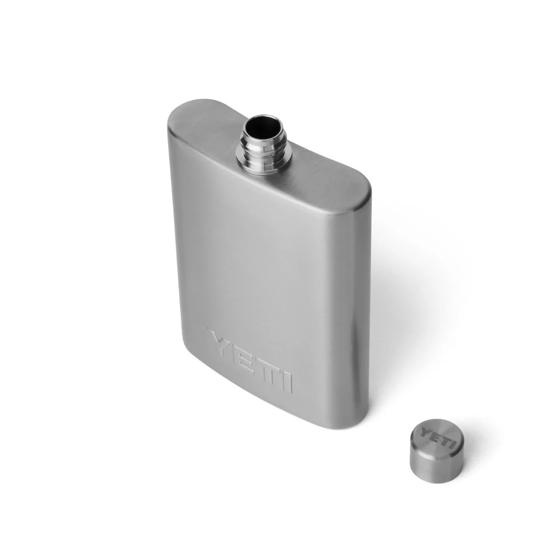 YETI Flask in Stainless Steel - Image 2