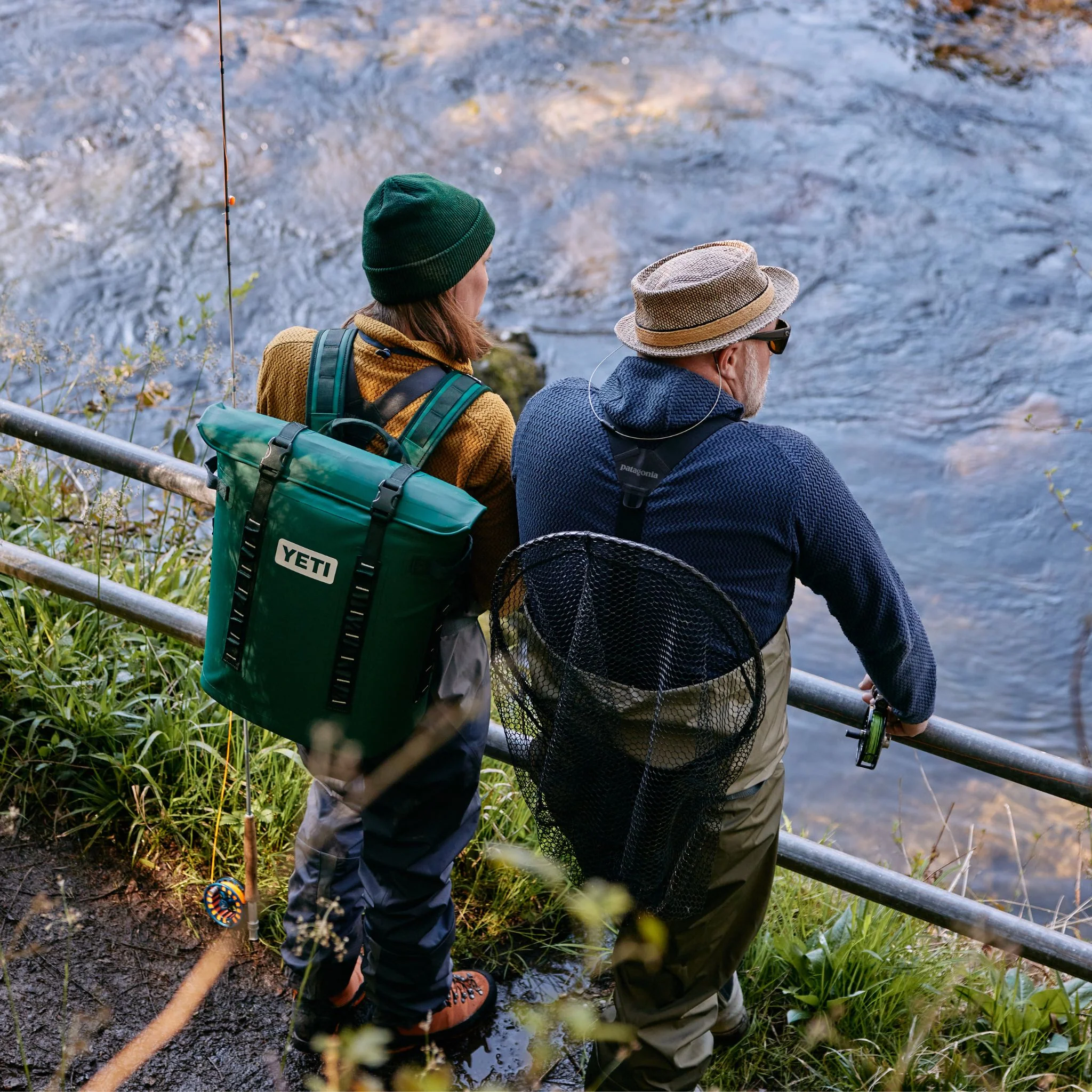 YETI Hopper M20 Backpack in Black Forest Green - Image 9
