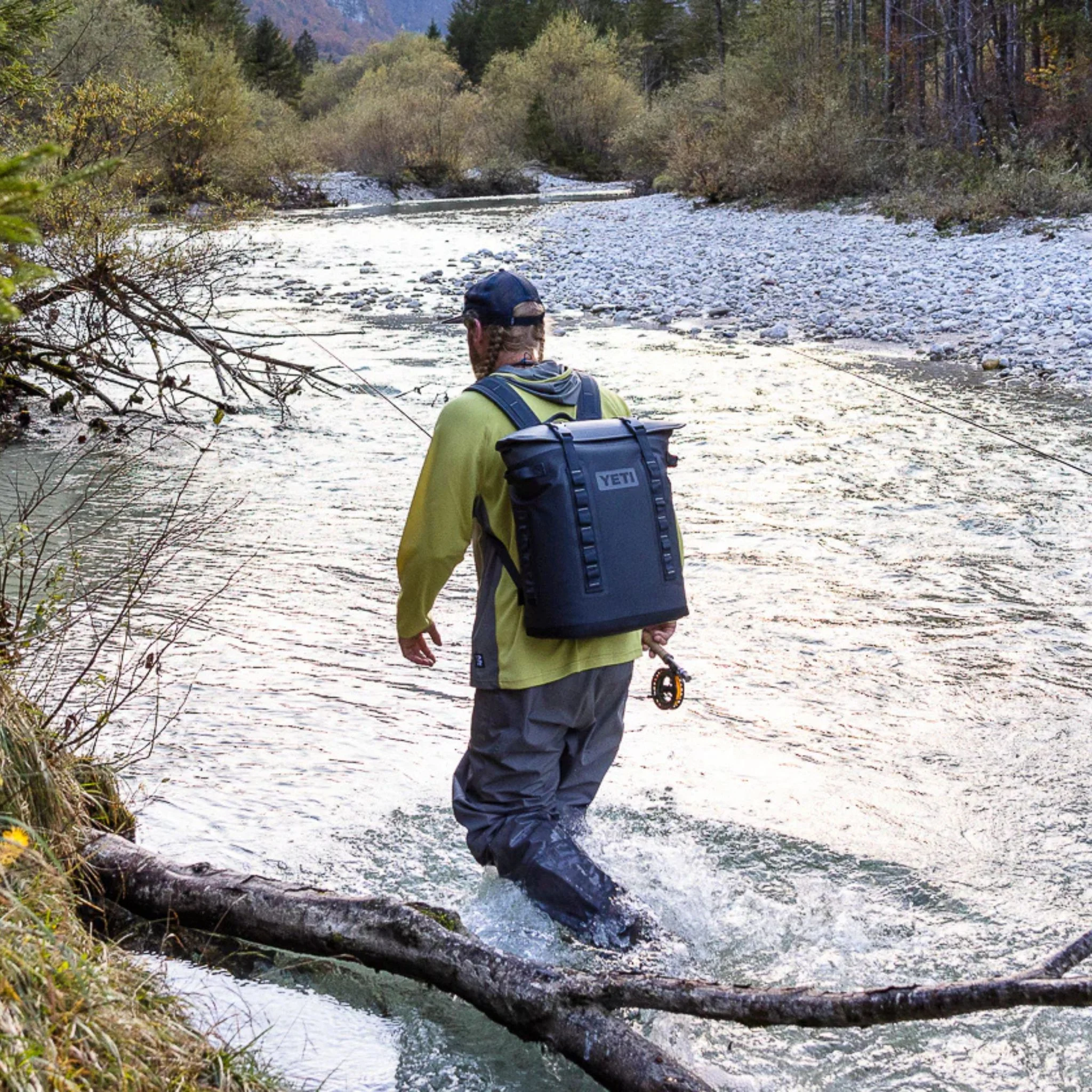 YETI Hopper M20 Backpack in Navy - Image 8