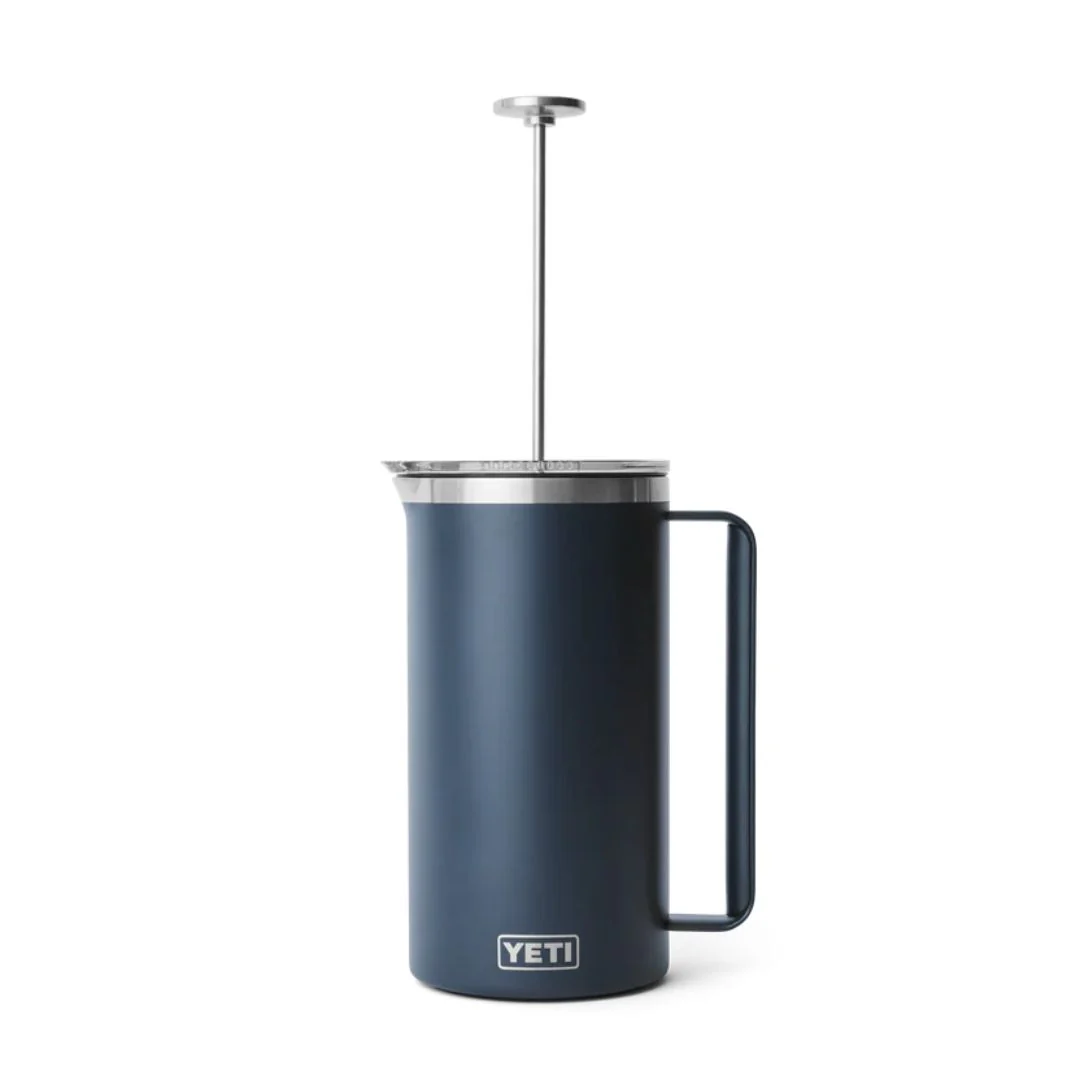 Yeti Rambler 64 Oz French Press in Navy (1.8L) - Image 7