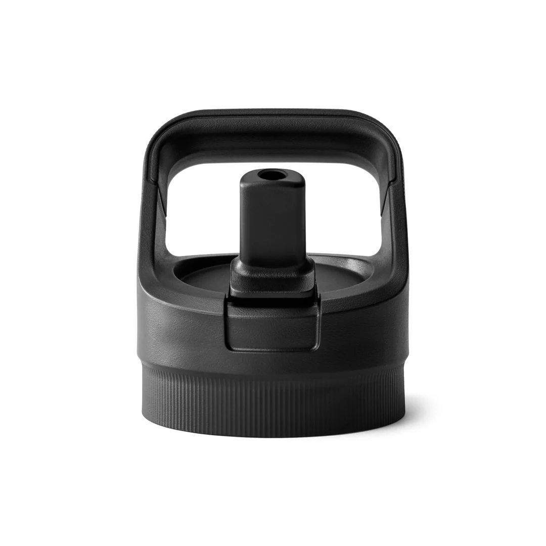 YETI Yonder Bottle Straw Cap in Black